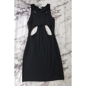 Black Cut Out Dress